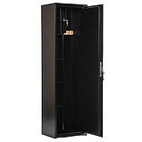 Збройовий сейф на 3 рушниці, сейф для зброї високий, фото 3