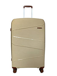 Валіза Worldline Airtex 293 колір кремовий розмір великий L