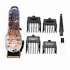 Професійна машинка для стрижки волосся + 4 насадки, VGR-689 / Чоловіча акумуляторна машинка-триммер для волосся, фото 10