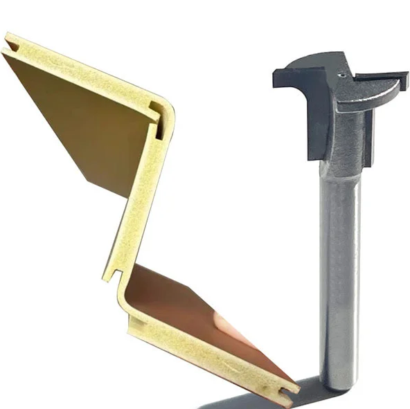 Фреза для композиту для дугового згинання, насадка на фрезер для формування прямого кута без повного, фото 1