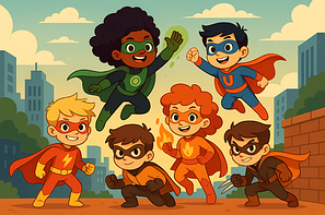 СУПЕРГЕРОЇ MARVEL ТА DC