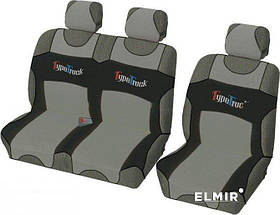 Майка bus "B" чорна/сіра автотканина "MILEX" TypeTruck (2+1) 51151