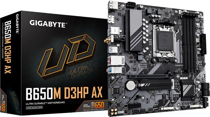 Материнська плата Gigabyte B650M D3HP Socket AM5 (B650M D3HP)