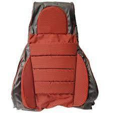 Чохли "PILOT" 2107 шкір.зам + тканина червона