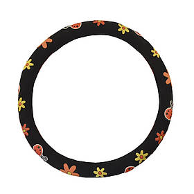 Чохол на кермо "M" (37-39см) Сонечко+ Квіточки Elegant 105515