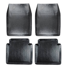 Килимки гумові Lada 2101-2107 (4шт) П К коритом "ДУБНО" (борт 4,5см,)