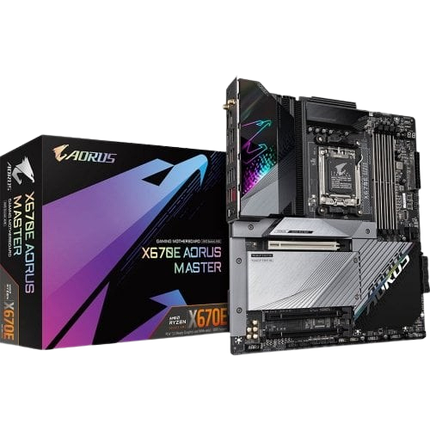 Материнська плата Gigabyte X670E AORUS MASTER Socket AM5 (X670E AORUS MASTER), фото 1