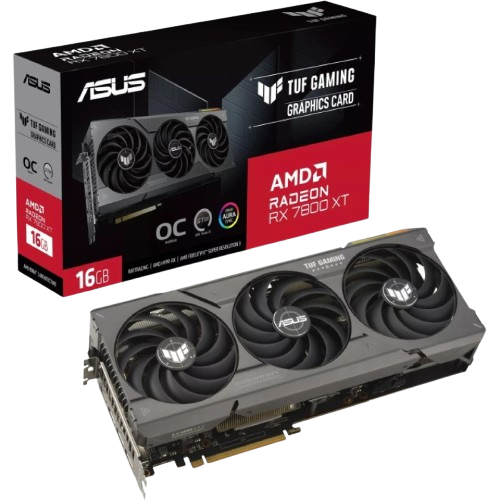 Відеокарта AMD Radeon RX 7800 XT 16GB Asus TUF Gaming OC (TUF-RX7800XT-O16G-GAMING)