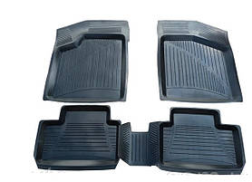Килимки гумові Lada 2108-21099/2113-2115 (5шт) коритом+перемичка припаяна з одного боку.РТІ
