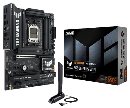 Материнка плата Asus TUF Gaming B650E-Plus Wi-Fi Socket AM5 (TUF GAMING B650E-PLUS WIFI), фото 1