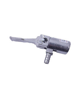 Наконечник насоса алюм-й на шланг кутовий 26г "Україна" (великий)