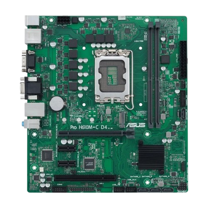 Материнська плата Asus Pro H610M-C D4-CSM LGA 1700, фото 1