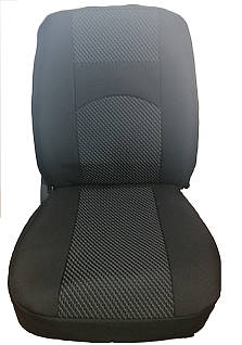 Чохли ''В'' чорні ( Чорна середина) "Автосвіт" "MAX" ( Щільна спинка -Два підго-ка,)
