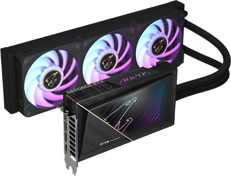 Відеокарта GeForce RTX 5080 16GB Gigabyte Aorus Xtreme Waterforce (GV-N5080AORUSX W-16GD), фото 3