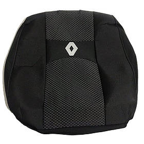 Чохли мод.Renault Logan/Dacia -13 (Цільний) Чорні "АвтоСвіт" 5 підгол-ка