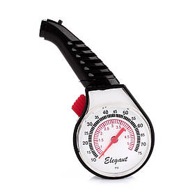 Манометр пластиковий 5 Атм "Elegant" 102839 / спуск.клапан
