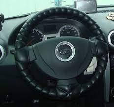 Чохол на кермо б/к шкір.зам. "M" паралон D=38/E= 9см/A=120см BK