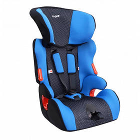 Дитяче автокрісло 1-12 років, 9-36 кг, категорія 1/2/3 SIGER "Космо" синій