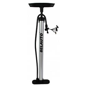 Насос ручний з пластик.ручкою Ø 38х480 поршня "Білавто" BL44 10Атм/алюм.корпус/шланг 60см (10шт/ящ)