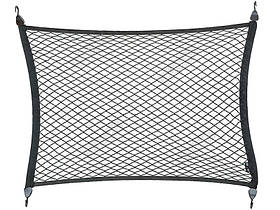 Сітка в багажник підлогова 80х60см посилена (фіксація багажу, гачки) Elegant 100674