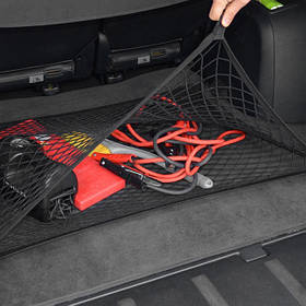Сітка в багажник підлогова+кишеня 80х60 посилена (фіксація багажу, гачки) Elegant 100675