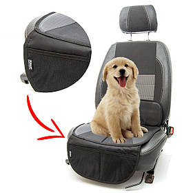 Захисна накидка переднього сидіння Вологонепроникна "Elegant"100 664 чорна (44х81см)