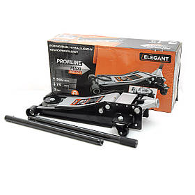 Домкрат гідравлічний підкатний 3т 75-500 мм картон 33 кг "EL" 350 007