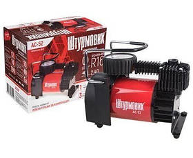 Компресор - "Штурмовик" AC-52 - 12v - 190вт - 40л - 10атм - 15А (8шт/ящ)