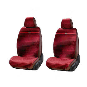Накидки сидінь алькантара "Elegant" NAPOLI Червоний Передні (700 211) (10шт./ящ.)