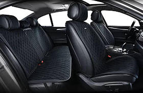 Накидки сидінь преміум класу велюр "Beltex" New York Чорний (black) Повний комплект BX84100