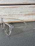 Жіночі сонцезахисні окуляри в стилі "котяче око", з прозорими лінзами, фото 4