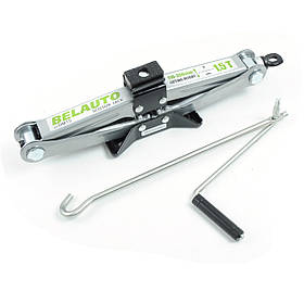 Домкрат-ромб 1,5 т/гумова подушка "Білавто" DM15 /110-390мм (8шт/ящ)