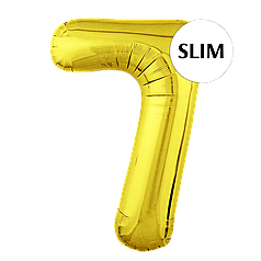 Цифра FLEXMETAL-ФМ 40" Slim Золото 7 (УП)