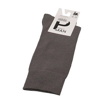 Стильні чоловічі шкарпетки Wola U94.000 G60 grey