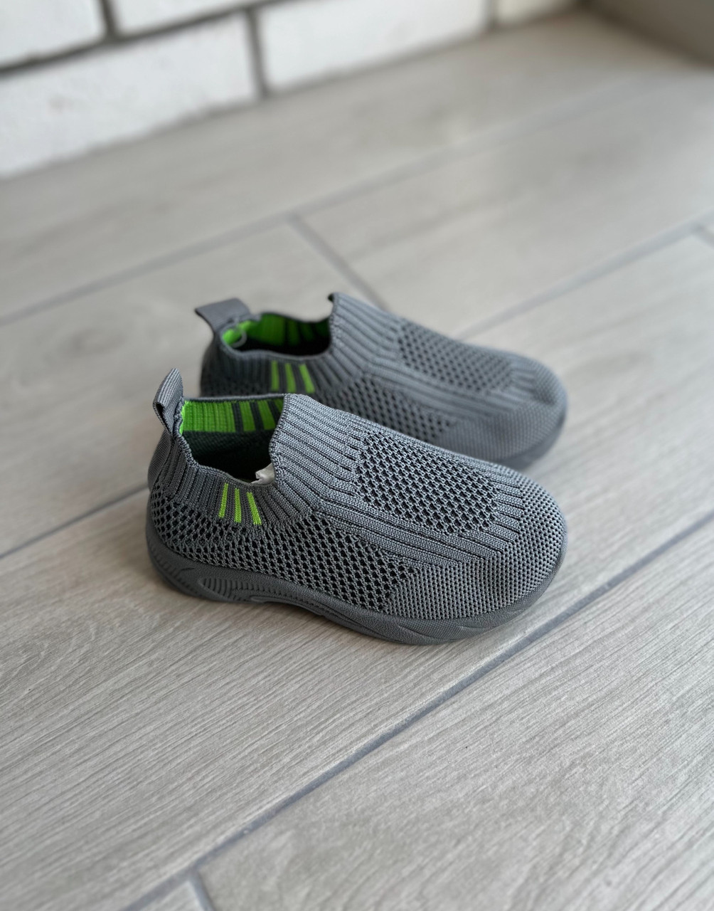 Кеди дитячі сірі  20, 21, 22, 23, 24, 25, фото 1