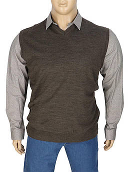 Коричневий чоловічий жилет Turhan 101 K.Vizon