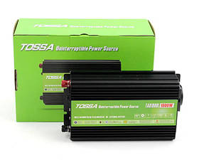 Перетворювач 12V -220V/1000W Модиф. синус з функцією UPS+1USB +1Розетка "Tossa" TAU1000L-1000W