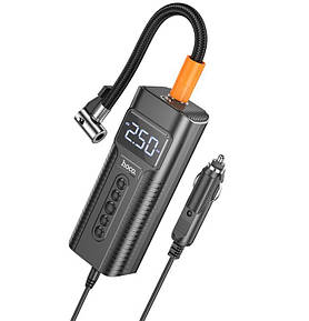 Компресор HOCO PH55 12v/кабель 3,1м/360г(без кабеля)/ліхтар/2,5 бар/61.3x43.3x154,6мм
