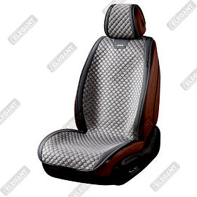 Накидки сидінь алькантара "Elegant" TRENTO Сірий Передній (700 603) (10шт./ящ.)