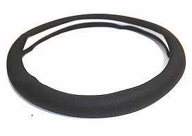 Чохол на кермо "M" (37-39см) чорний перфорація 1 шов