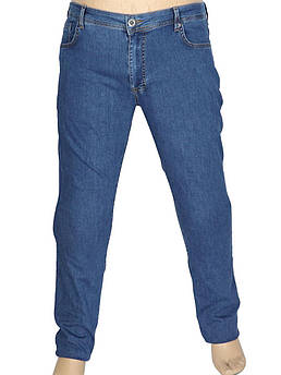 Сині чоловічі джинси X-Foot 263-2657 Blue великого розміру