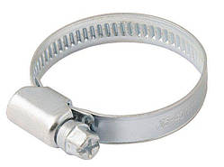 Хомут черв'ячний оцинкований German type 9,0 мм Ø 25-40 мм, 50 шт