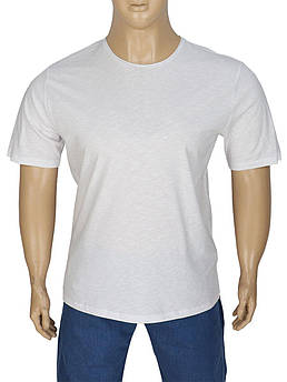 Чоловіча стильна футболка білого кольору MCL Style 35665-B Beyaz