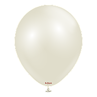 Латексна кулька Kalisan Аура слонова кістка (Ivory White) пастель 12"(30см) 1 шт