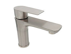 Змішувач для умивальника литий MILLZ MRS-SS-0009 нержавіючий 1/10