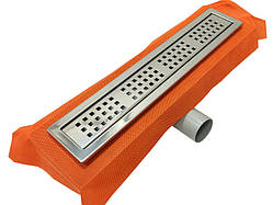 Душовий лоток Draingate пластик. на ніжках ф.50 800мм решітка MesaTeknik