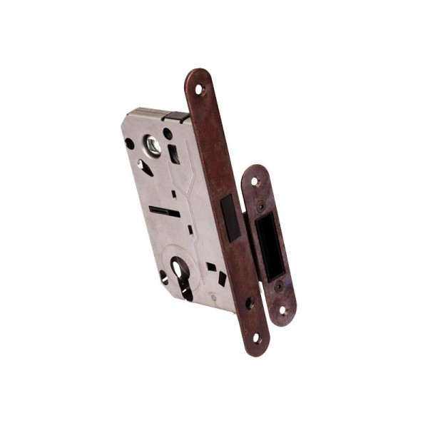 Bonaiti Art 969 Механізм замка 18мм ант бронза (B.Four) + відповідна планка R98 з регулеровкою, фото 1