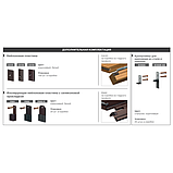 420 Поріг алюм з резин вставкою 83-63 см, фото 4