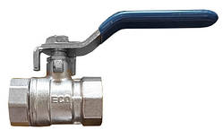 Кран кульовий 11/4" ВВ синя ручка ЕСО  4/32