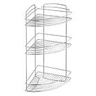 Поличка-сітка кутова потрійна W2101 (21,5*21,5*52,5см)